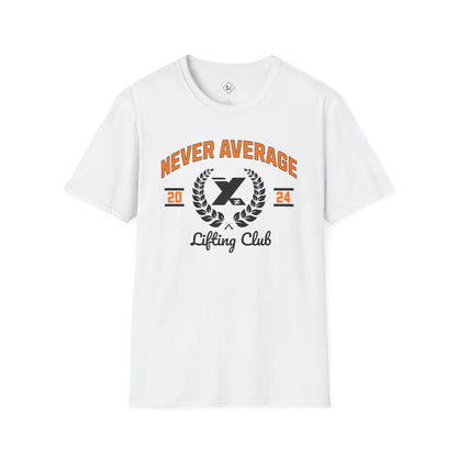 Never Average Lifting Club Tee